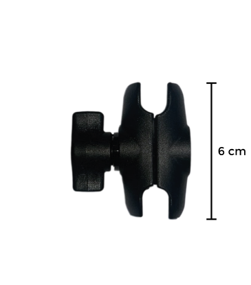 Immagine di Asta corta (6 cm) per supporto Be Traced BR001